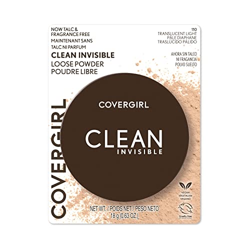 Covergirl Clean Invisible Loose Setting Powder, Translucent Light, 0.63 oz - Image 2
