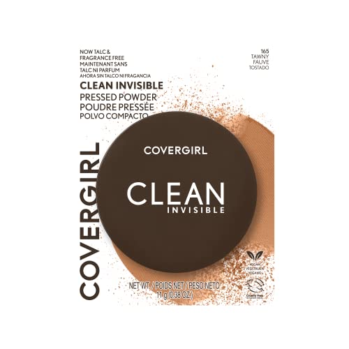 Covergirl Clean Invisible Pressed Powder Foundation Tawny 165 - Image 4