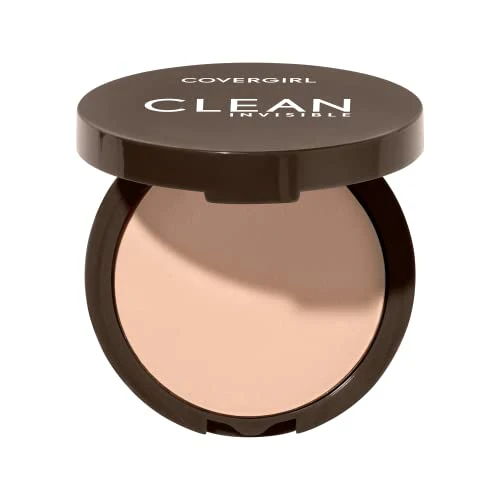 Covergirl Clean Invisible Pressed Powder Foundation, Creamy Natural 0.38oz - Image 2