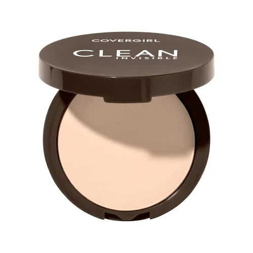 Covergirl Clean Invisible Pressed Powder Foundation, 105 Ivory, 0.38oz - Image 2