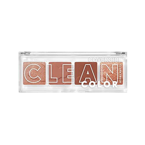 Covergirl Eyeshadow Clean Color Clean Fresh Dreamy Pink 222, 0.14 Oz