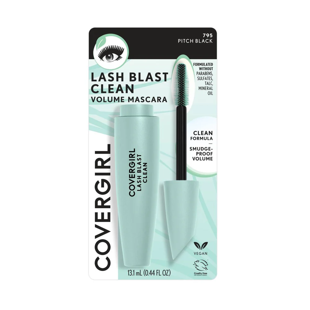 Covergirl Lash Blast Clean Volume Mascara, .44 Oz Pitch Black