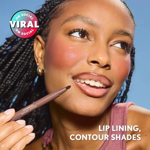COVERGIRL Outlast Lipstain, 38 Honey Sculpt, Non-Drying, Lightweight, 0.05oz - Image 3