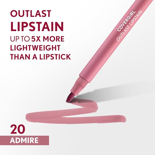 Covergirl Outlast Lipstain, One Size, Pink - Image 2