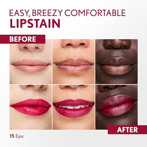 Covergirl Outlast Lipstain, Smooth Application, Precise Pen-Like Tip, Transfer-Proof, Satin Stained Finish, Vegan Formula 1 Count (Pack of 1) - Image 3