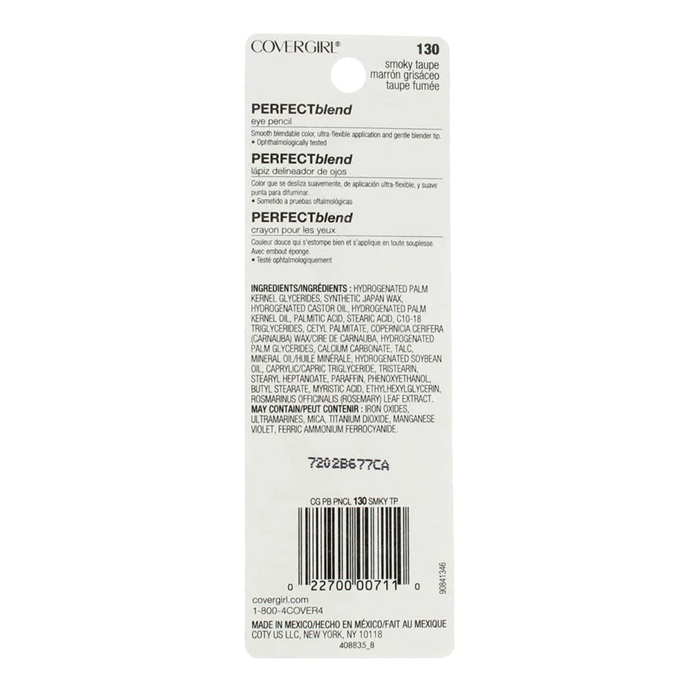 Covergirl Perfect Blend Eye Pencil, Defined Look, Precise Line, Smoky Look, Plush Blender Tip, Smooth Application, 100% Cruelty-Free 11 - Image 2