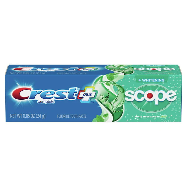 Crest Plus Scope Gel Minty Fresh 0.85Oz