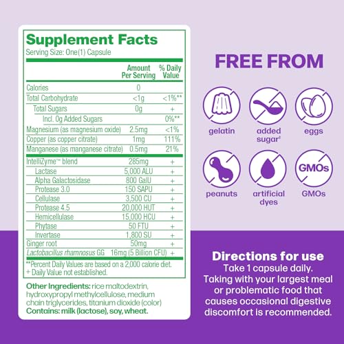 Culturelle Bloating & Gas Defense Capsules, 30 ct - Image 8