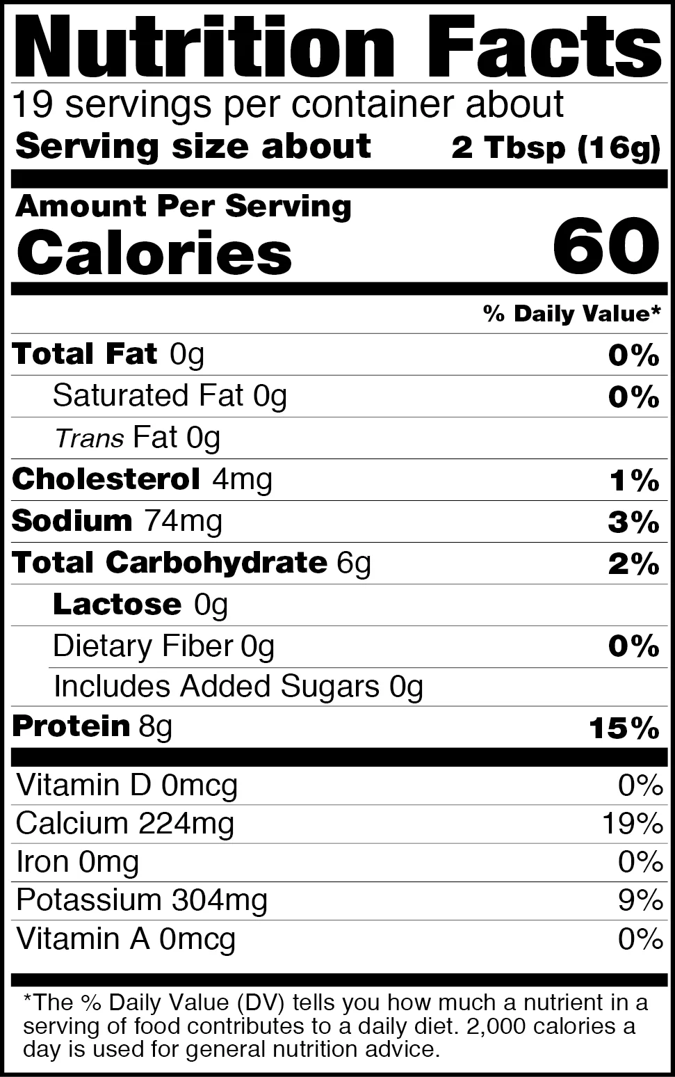 DairySky Lactose Free Skim Milk Powder 11 Oz - Image 2