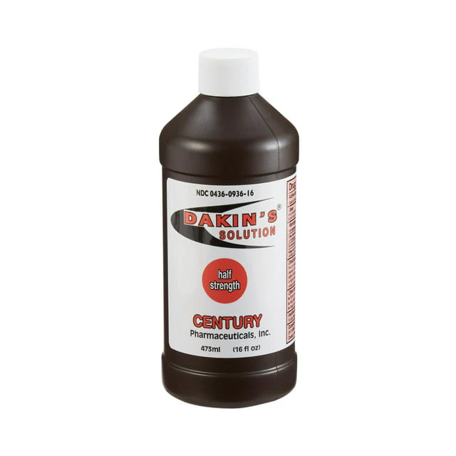 Dakins Solution Half Strength 0.25% 16oz