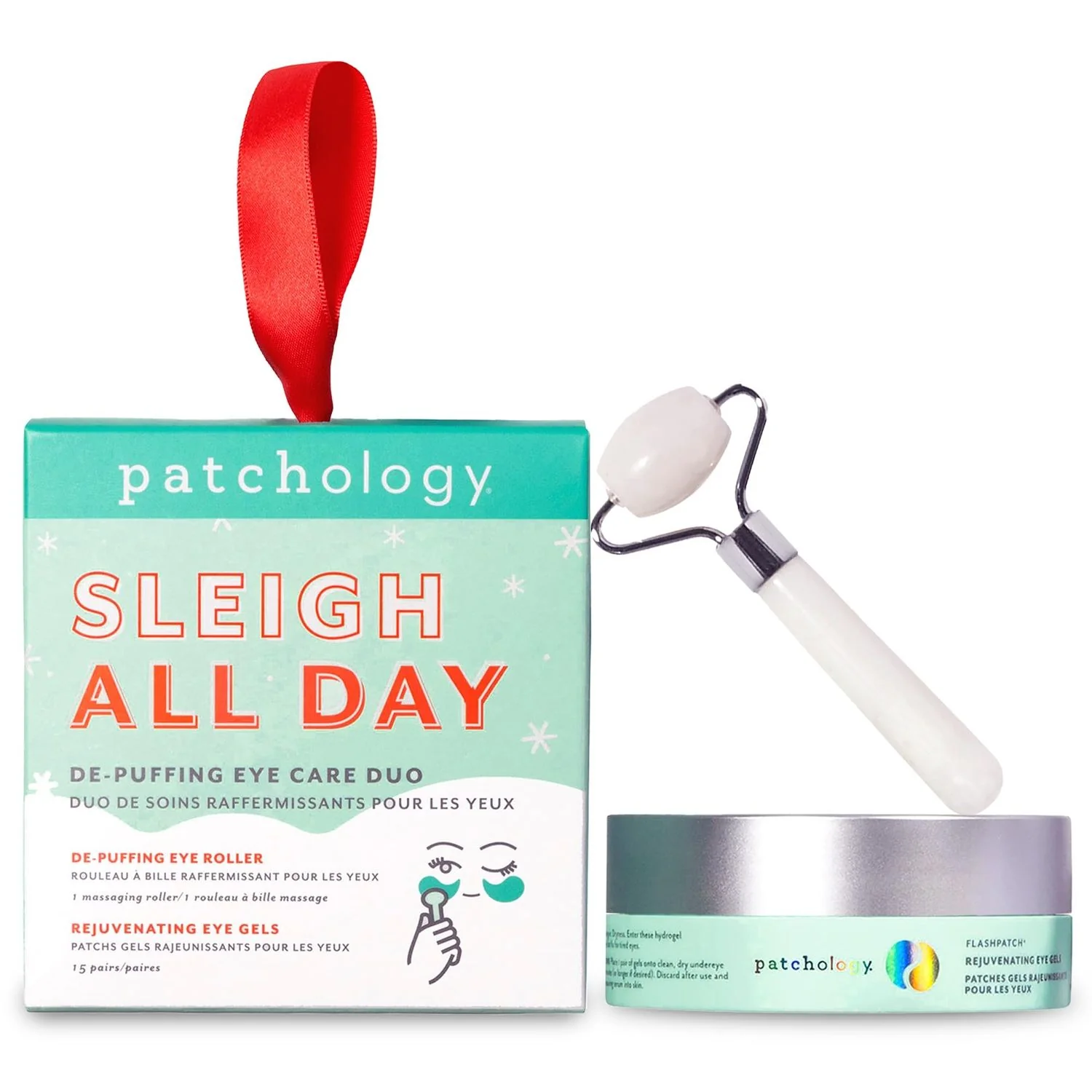 Debenhams Women's Sleigh All Day De-puffing Eye Care Duo Bauble Gift Set - Image 2
