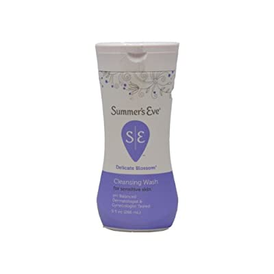 Summer's Eve Cleansing Wash for Sensitive Skin Delicate Blossom 9.0fl oz