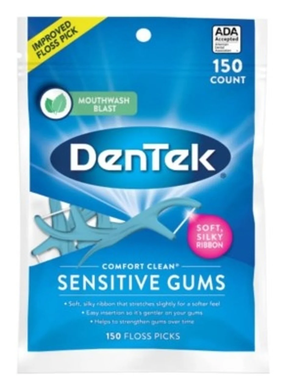 DenTek, Comfort Clean®, Sensitive Gums Floss Picks, 150 Floss Picks - Image 2