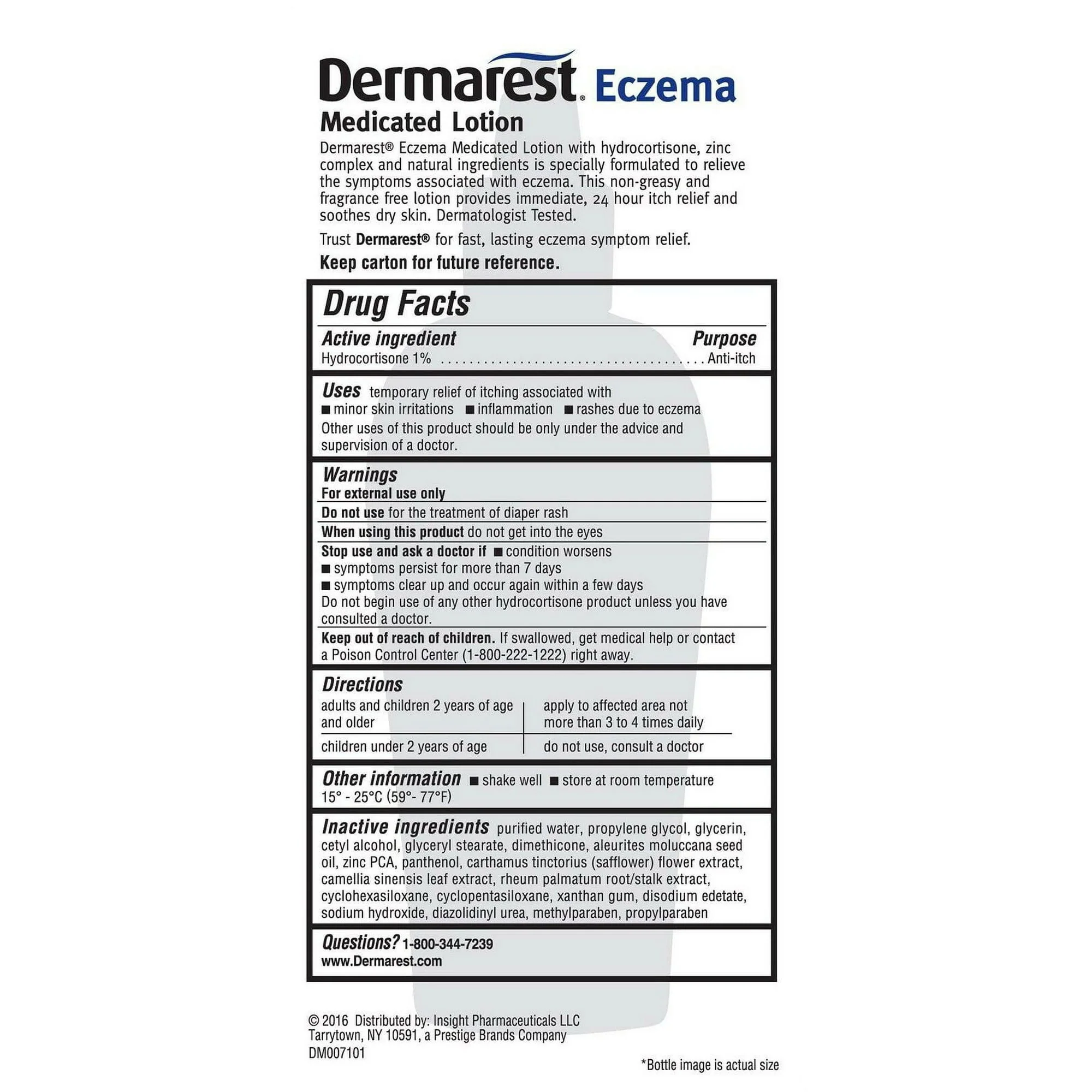 Dermarest Eczema Medicated Lotion 4oz - Image 2