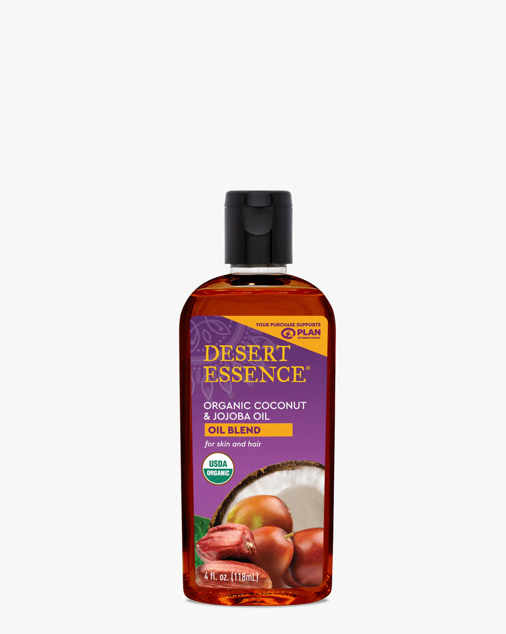 Desert Essence Oil Blend Coconut & Jojoba 4oz