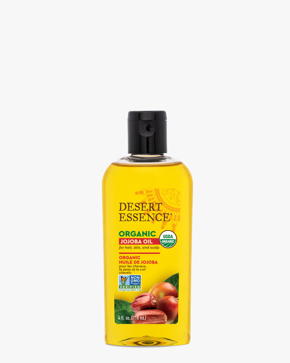 Desert Essence Organic Jojoba Oil 4oz