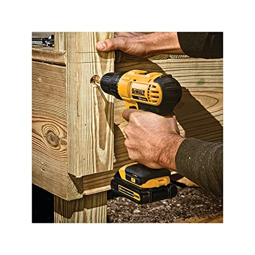 DEWALT 20V MAX Cordless Drill and Impact Driver, Power Tool Combo Kit with 2 Batteries and Charger (DCK240C2) - Image 2