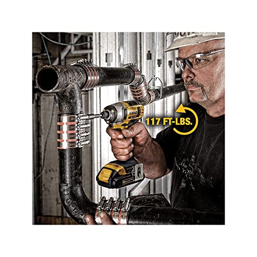 DEWALT 20V MAX Cordless Drill and Impact Driver, Power Tool Combo Kit with 2 Batteries and Charger (DCK240C2) - Image 7
