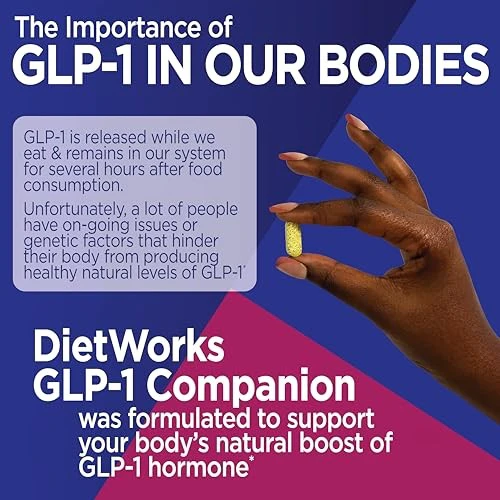 DietWorks GLP-1 Companion 60 Count Boosts Energy Levels - Image 6