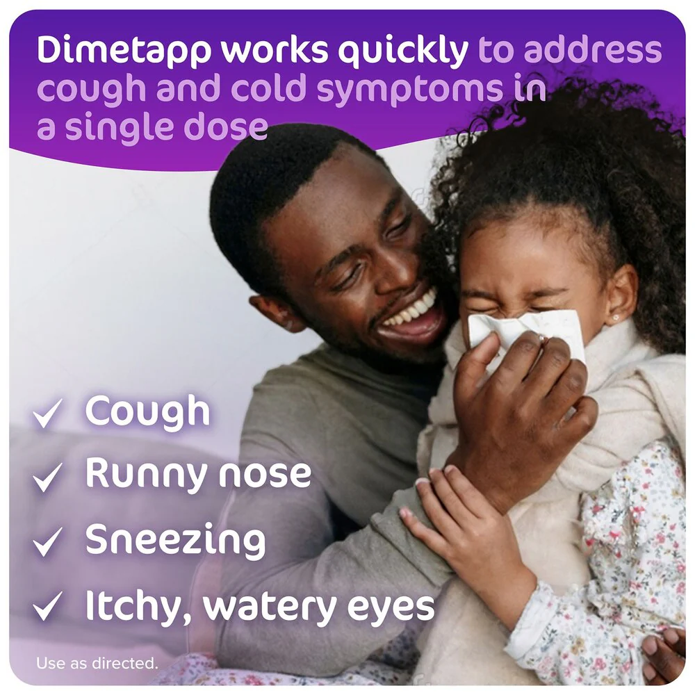 Dimetapp Children's Cold & Cough Grape 8oz - Image 2