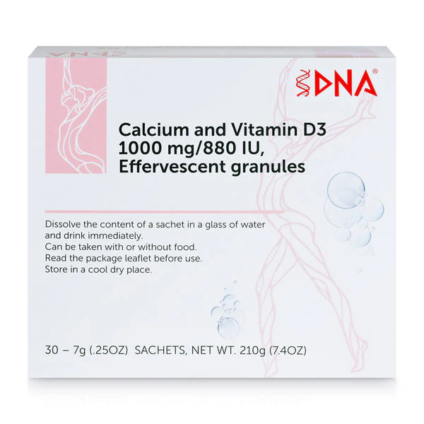 Dna Calcium & Vitamin D3 Effervescent Granules