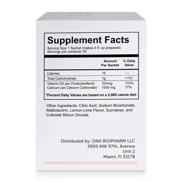 Dna Calcium & Vitamin D3 Effervescent Granules - Image 2