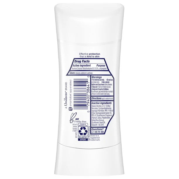 Dove Deodorant Advanced Care Coconut 2.6Oz - Image 3