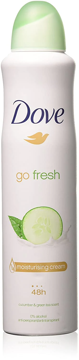 DOVE DEODORANT GO FRESH CUCUMBER SPRAY 250 ML
