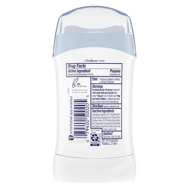 Dove Invisible Solid Powder Deodorant 1.6Oz - Image 3