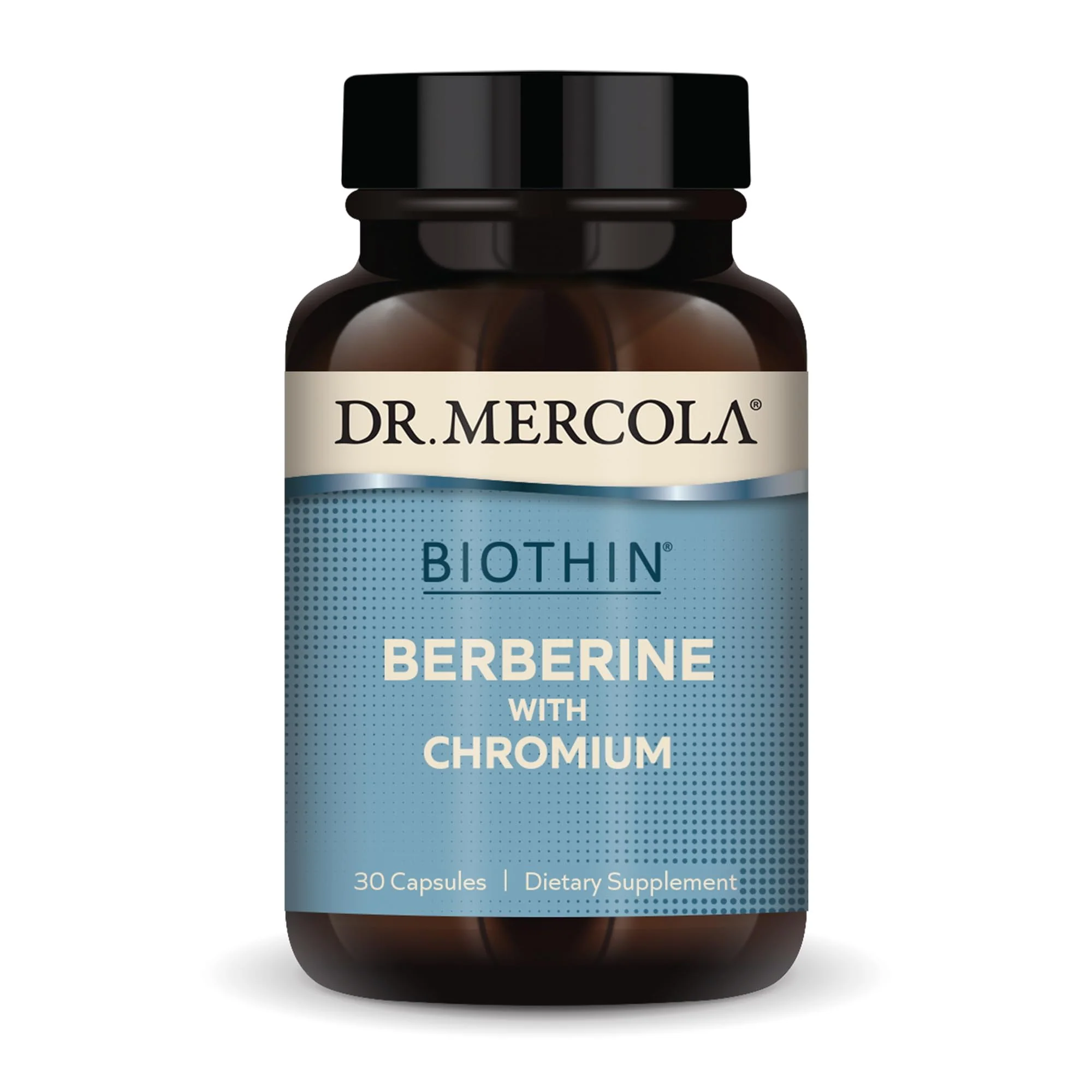 Dr. Mercola Biotin Berberine With Chromium Capsules 30ct
