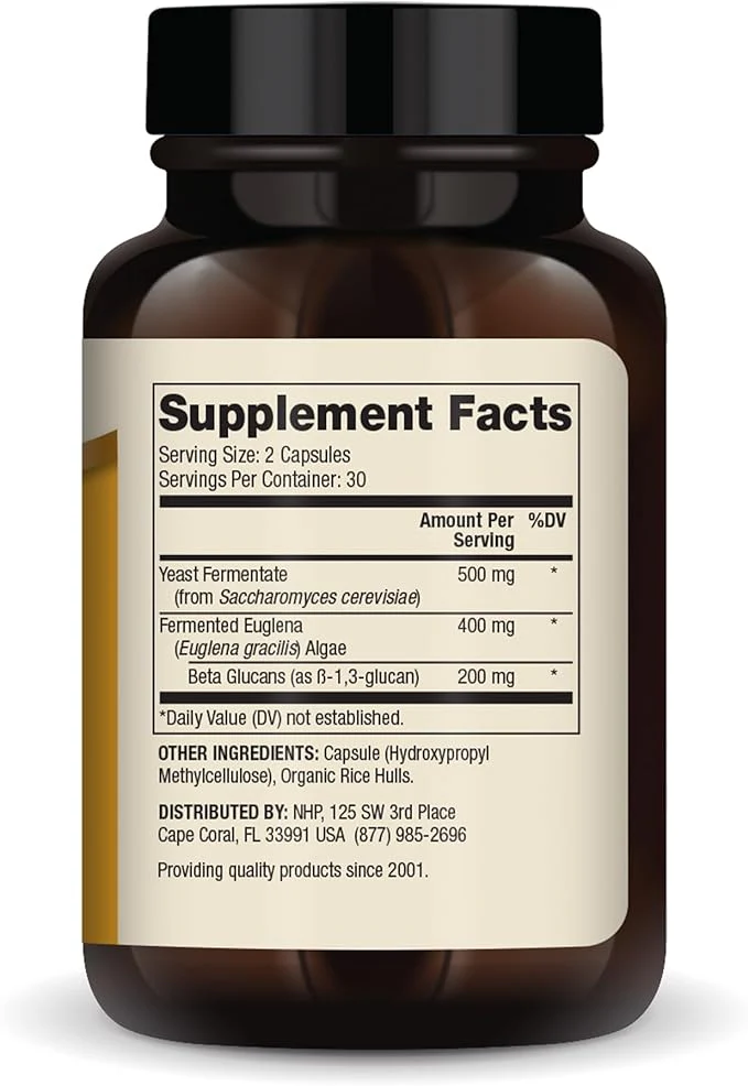 Dr. Mercola Fermented Beta Glucans Capsules 60ct - Image 2