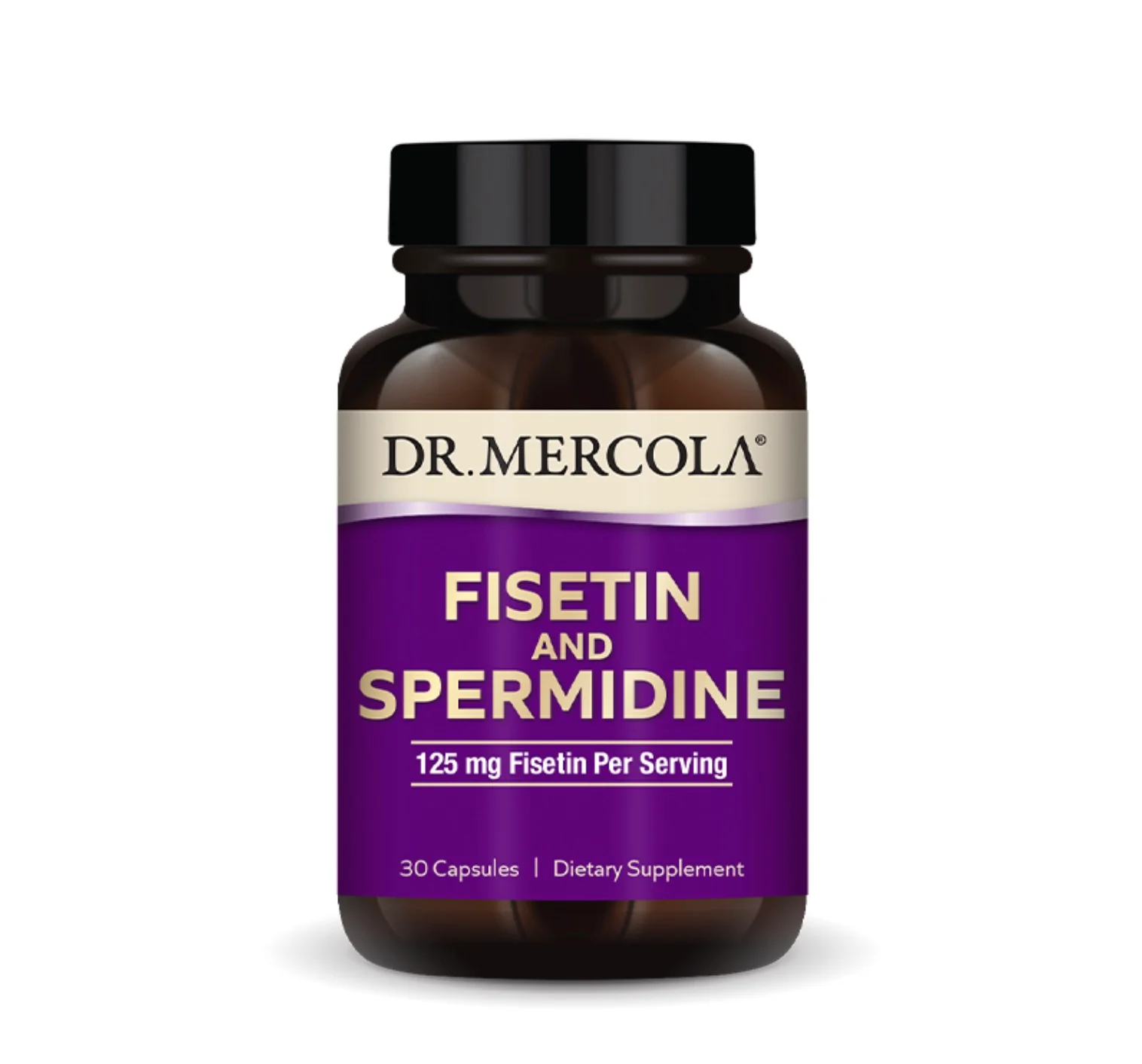 Dr. Mercola Fisetin and Spermidine 30 Capsules