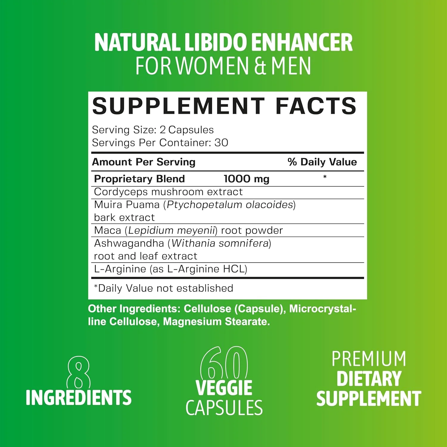 Dr. Zisman ZINERGY Natural Energy & Vitality Support 60 Capsules - Image 2