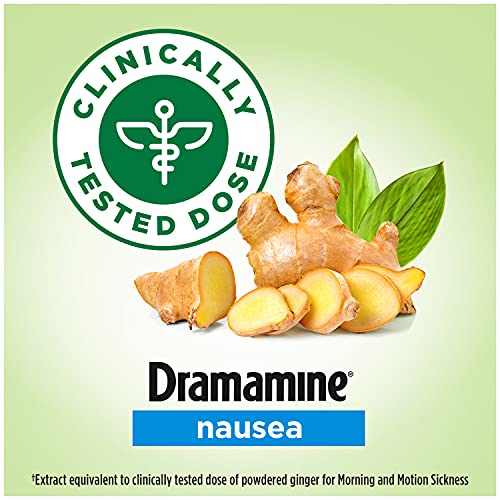 Dramamine Advanced Herbals Nausea, Morning Sickness Relief Soft Ginger Chews - 20ct - Image 3