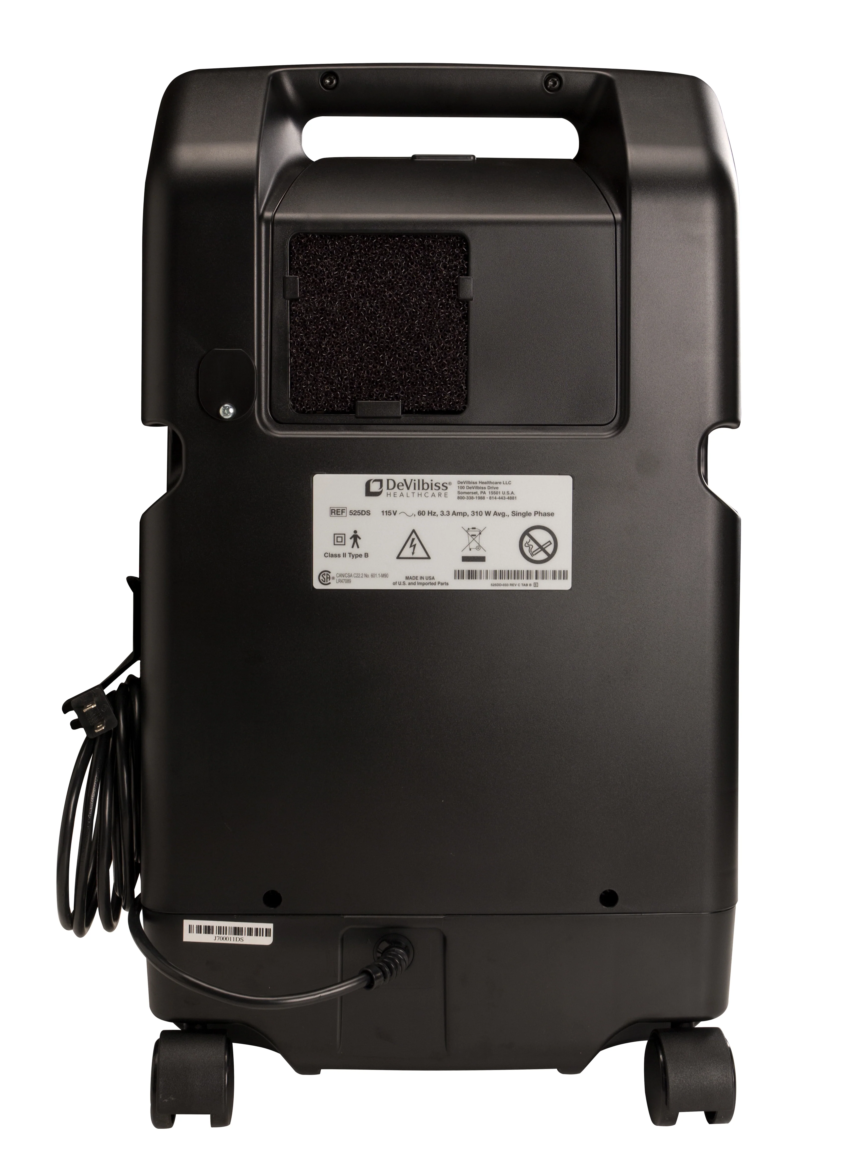 Drive Medical Compact Oxygen Concentrator, 5-Liter, Standard - Image 4