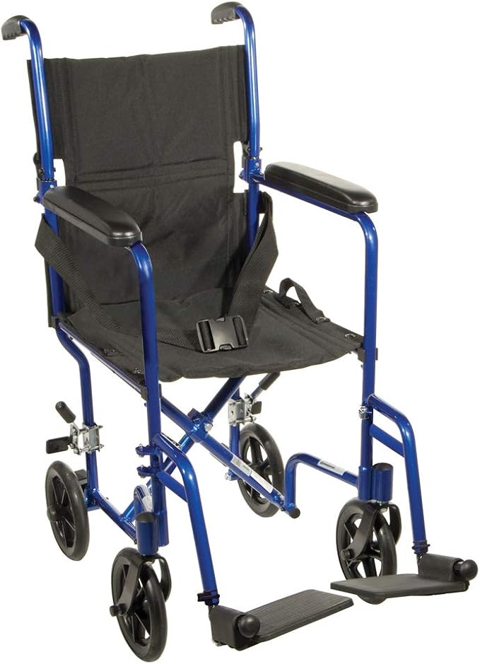 Drive Medical Lightweight Transport Wheelchair - Image 2