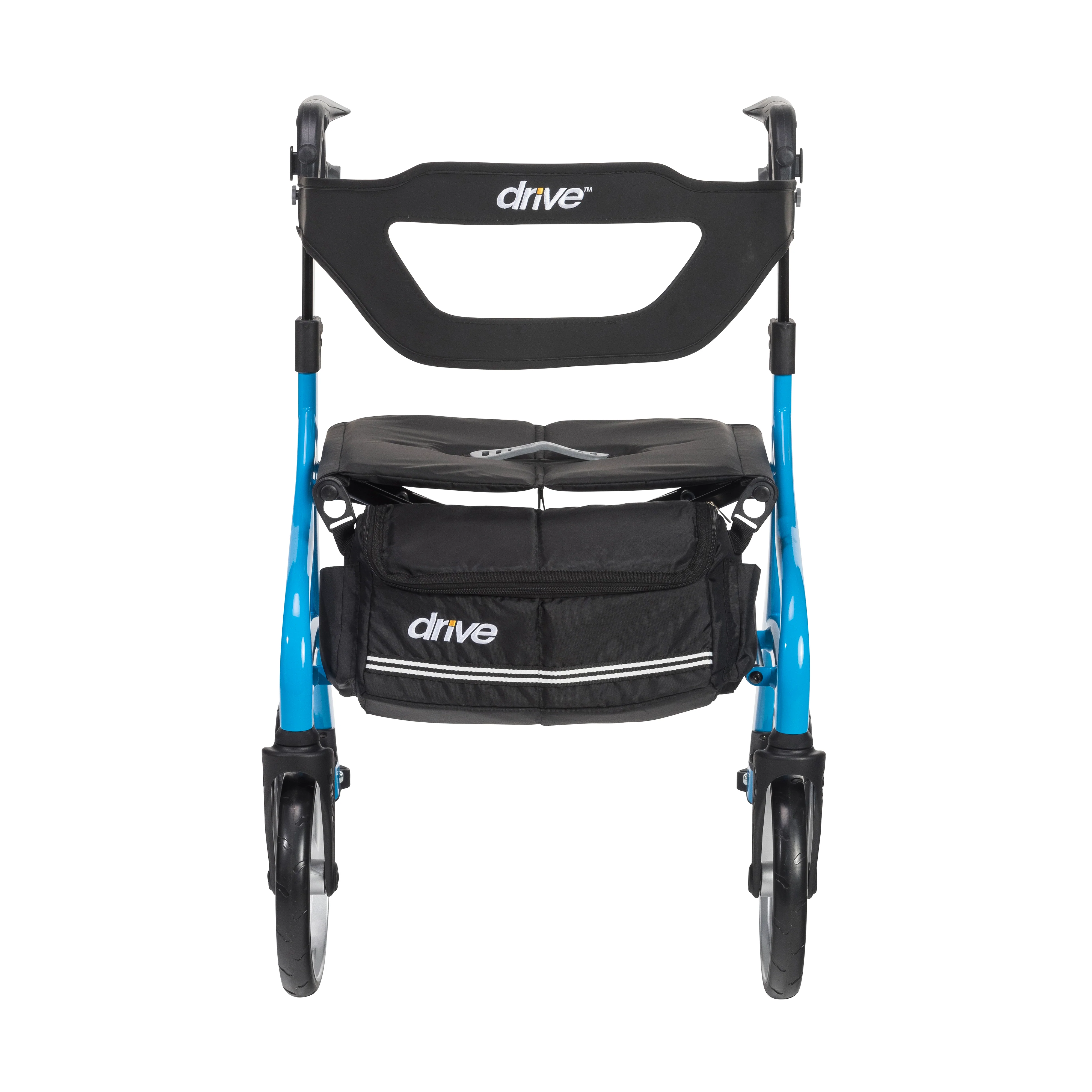 Drive Medical Nitro Sprint Rollator Rolling Walker, Blue - Image 2