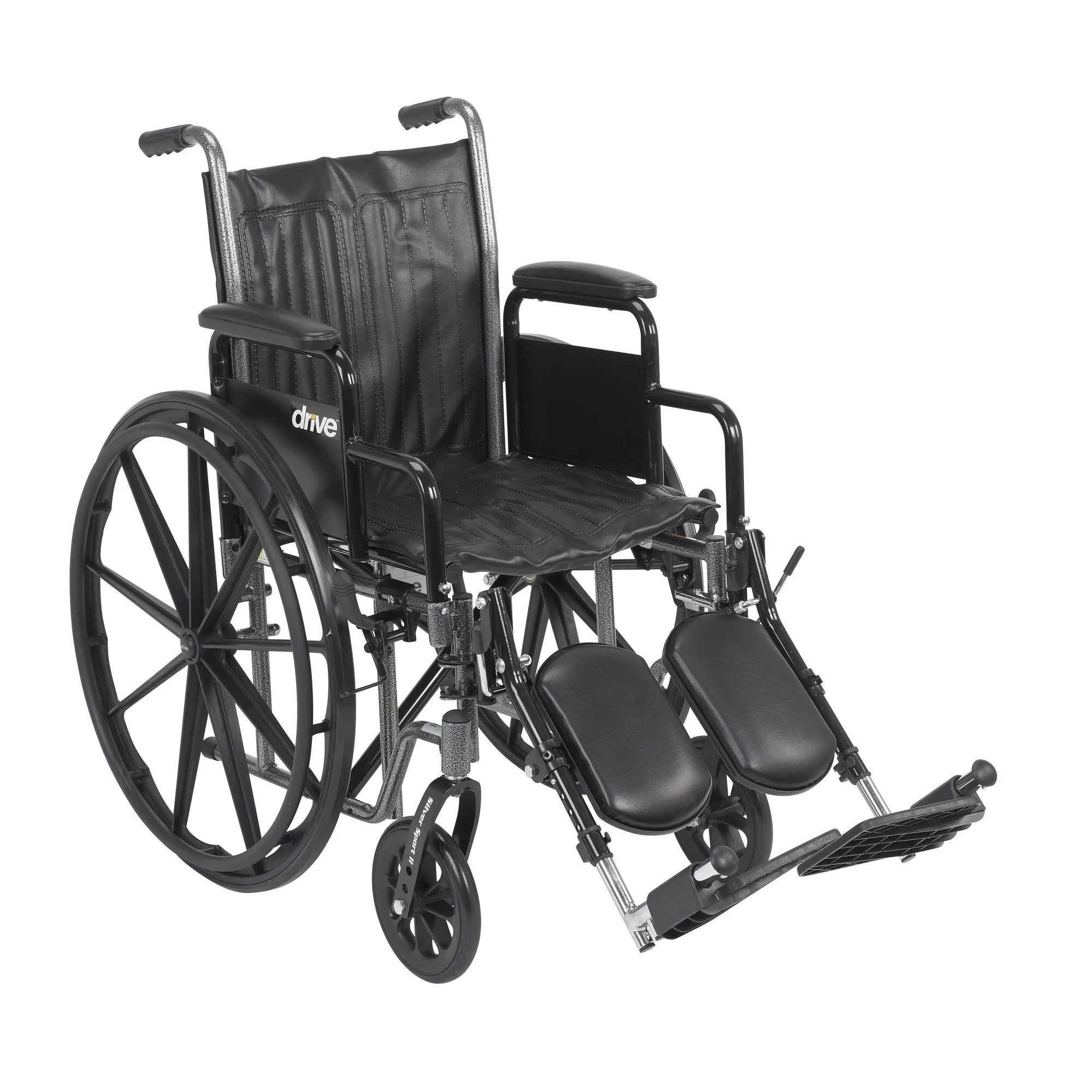 Drive Medical Silver Sport 2 Wheelchair 18 Inch Seat