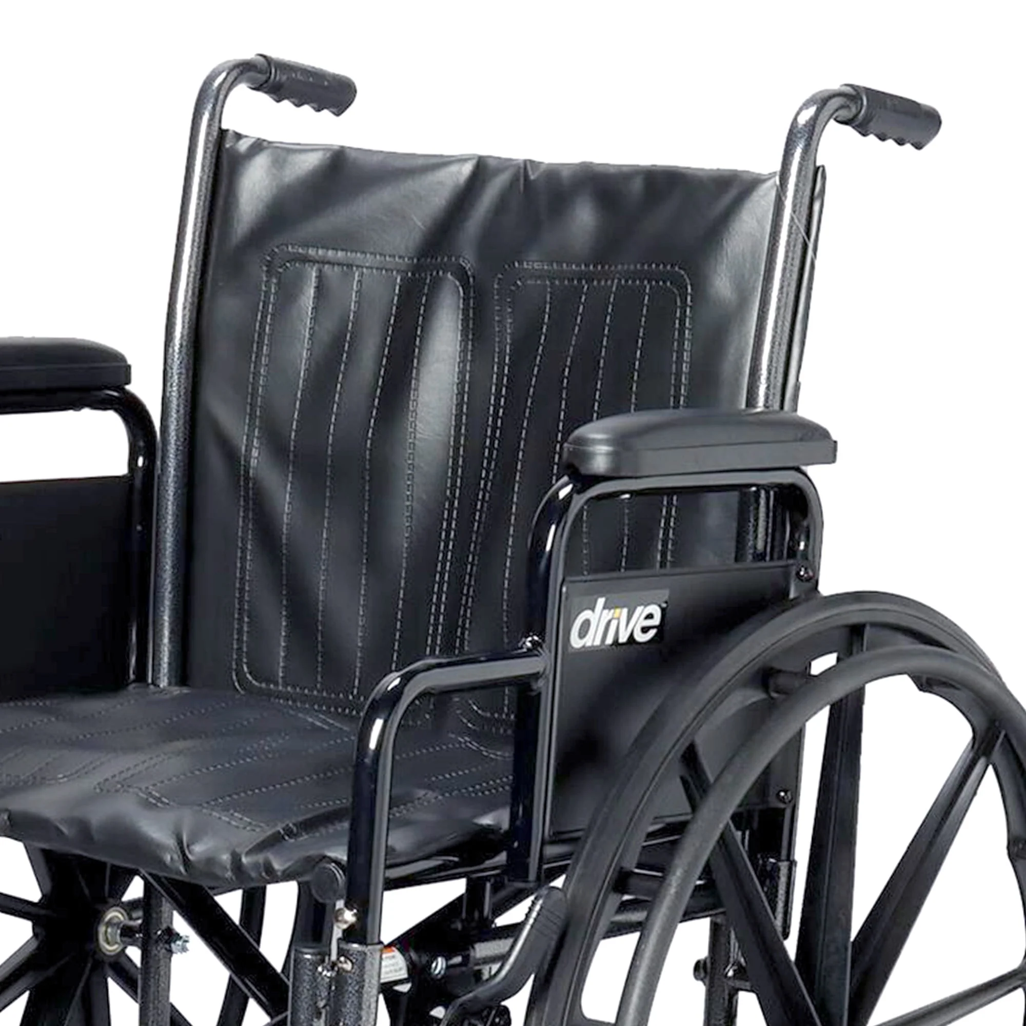 Drive Silver Sport 2 Wheelchair with 20" Wide Seat Removable Desk Length - Image 2
