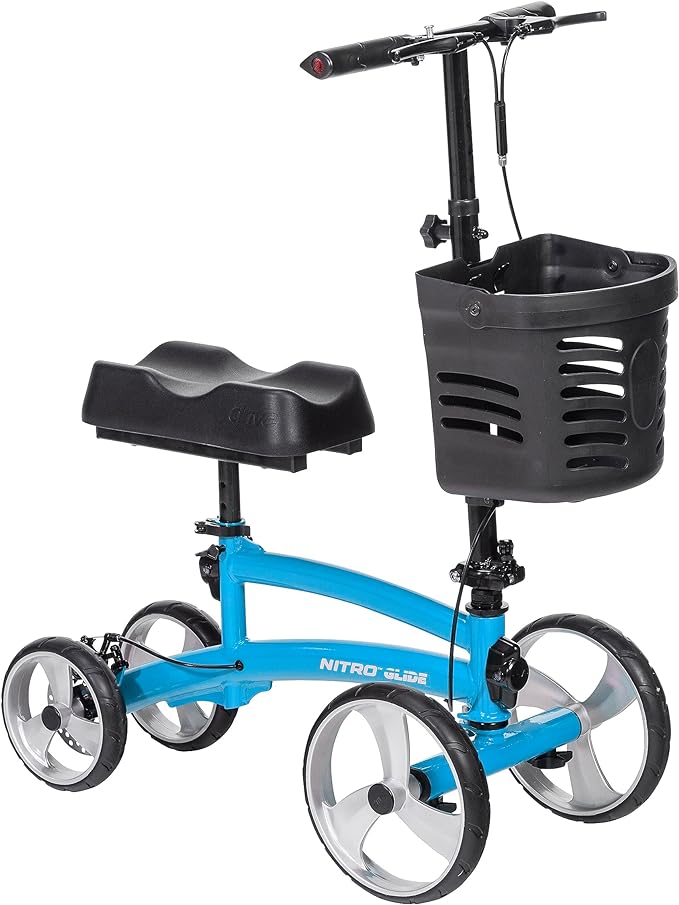 Drive Steerable  Nitro™  Knee Walker Blue 791Bl