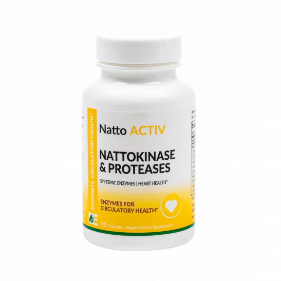 Dynamic Enzymes Natto Activ Nattokinase & Proteases 90 Capsules