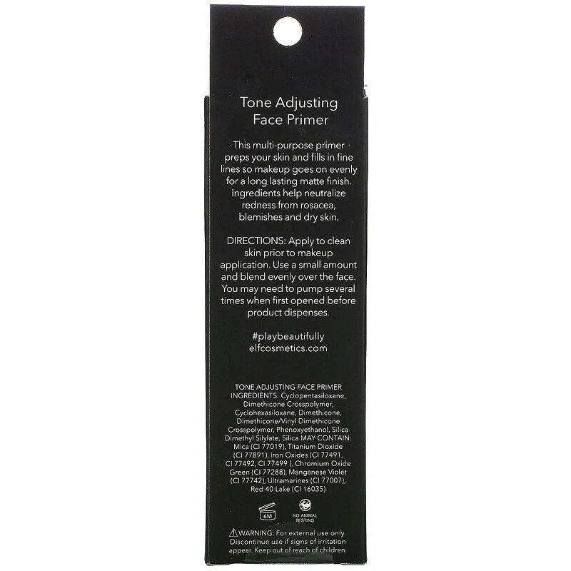 E.L.F. Tone Adjusting Green Primer 0.47Oz - Image 2