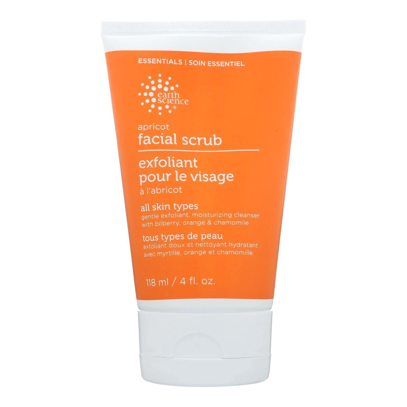 Earth Science Apricot Facial Scrub 4.5oz