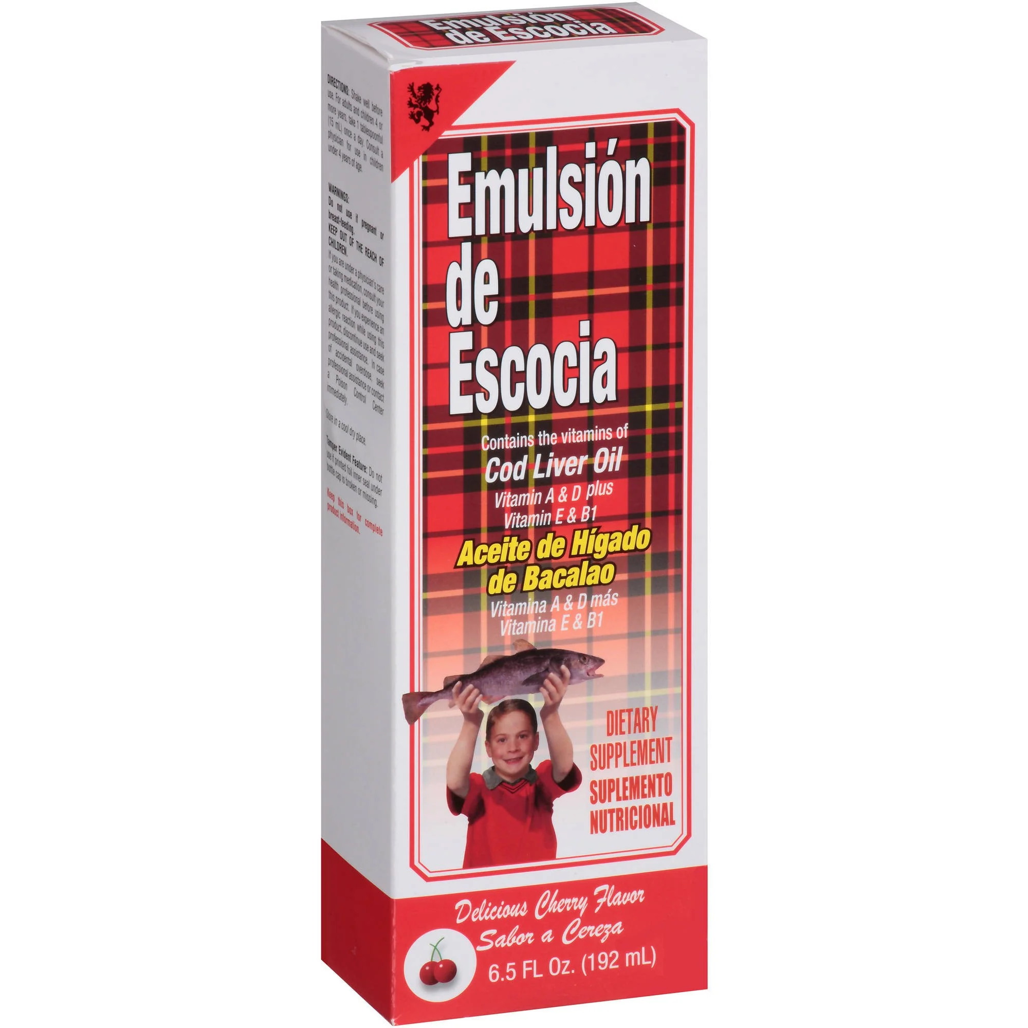 Emulsion De Escocia Cod Liver Oil 6.5 oz - Image 4