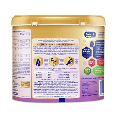 Enfamil NeuroPro Gentlease Powder Infant Formula - 19.5oz - Image 3