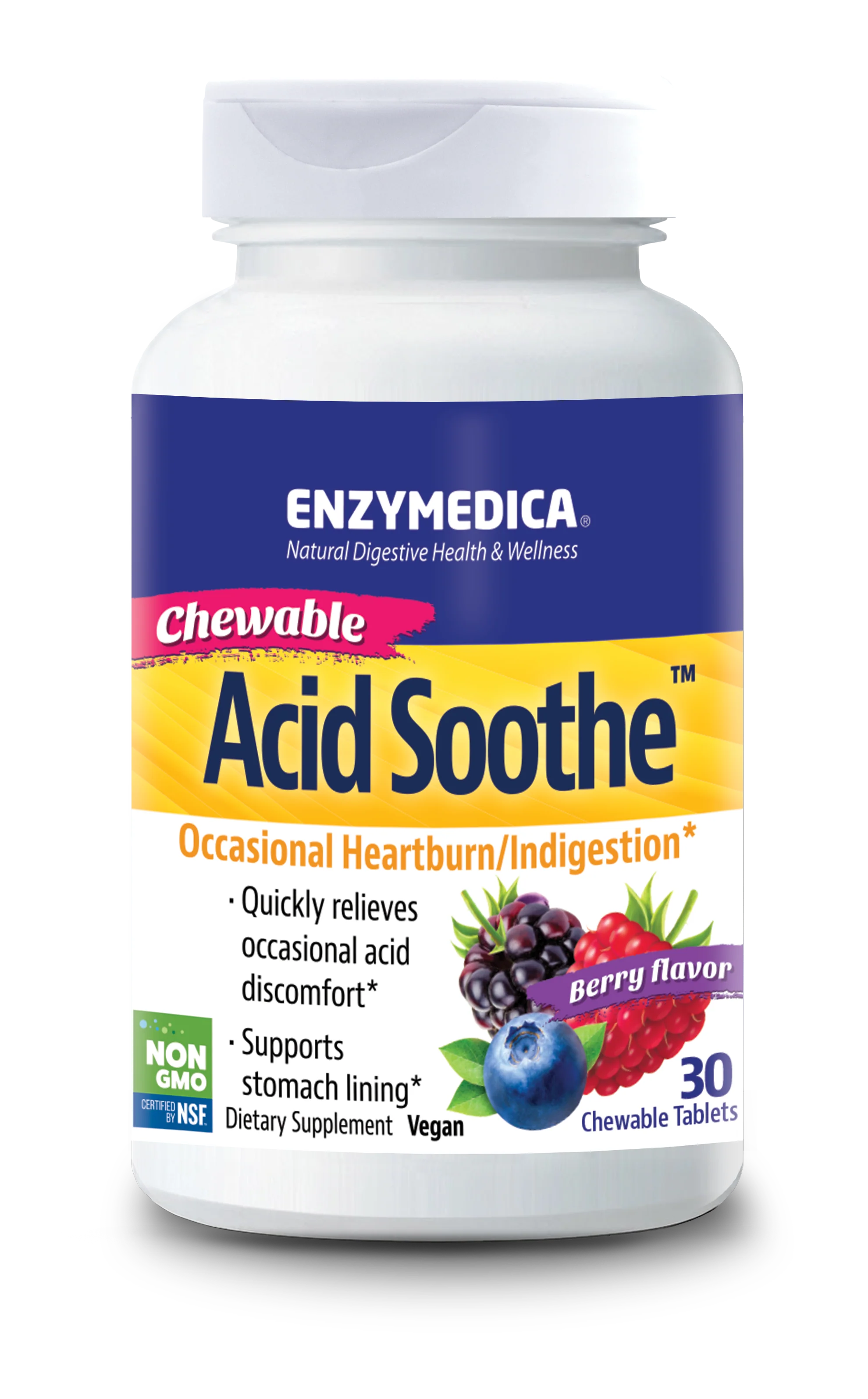 Enzymedica Acid Soothe Chewables