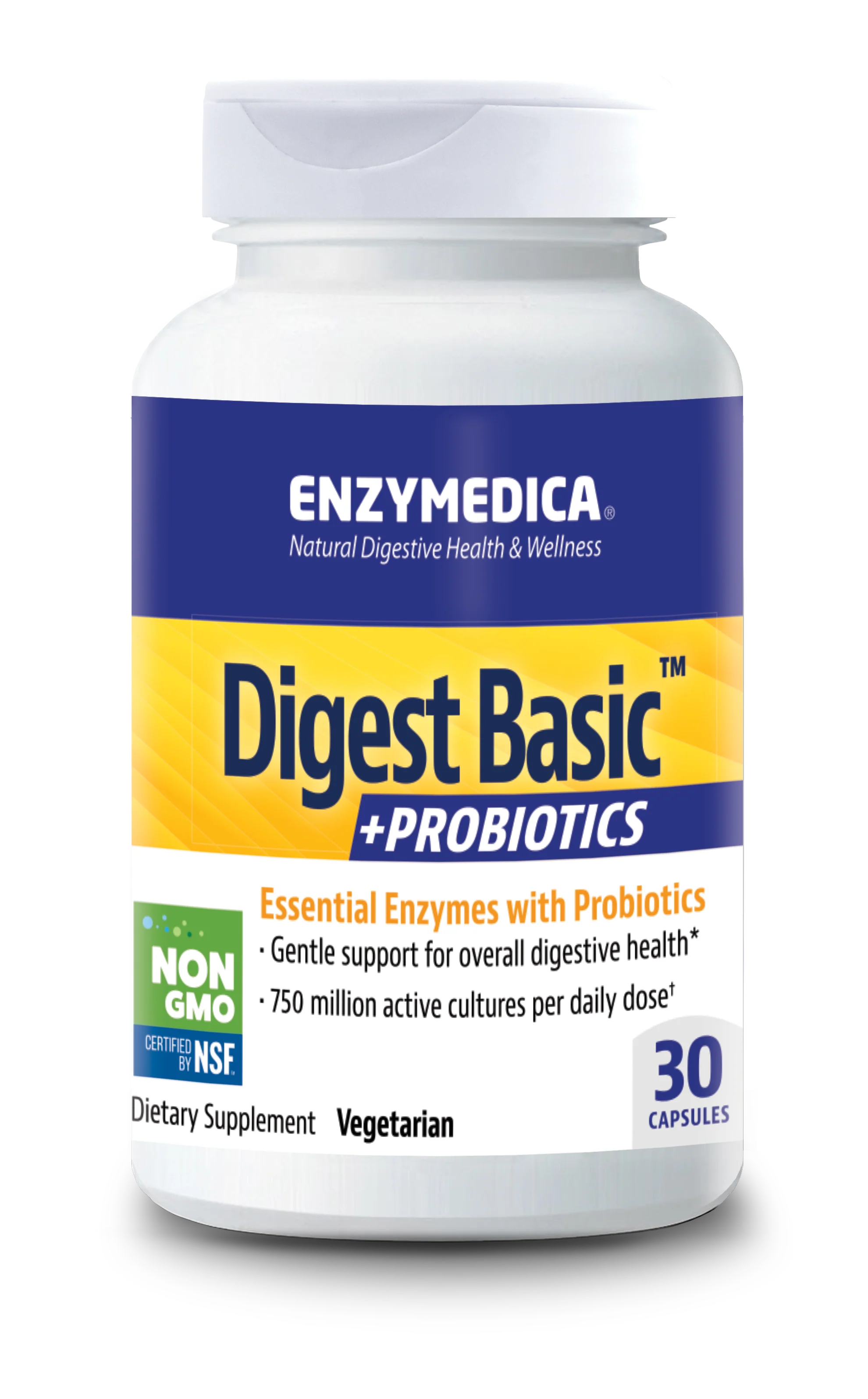 Enzymedica Digest Basic + Probiotics Capsules