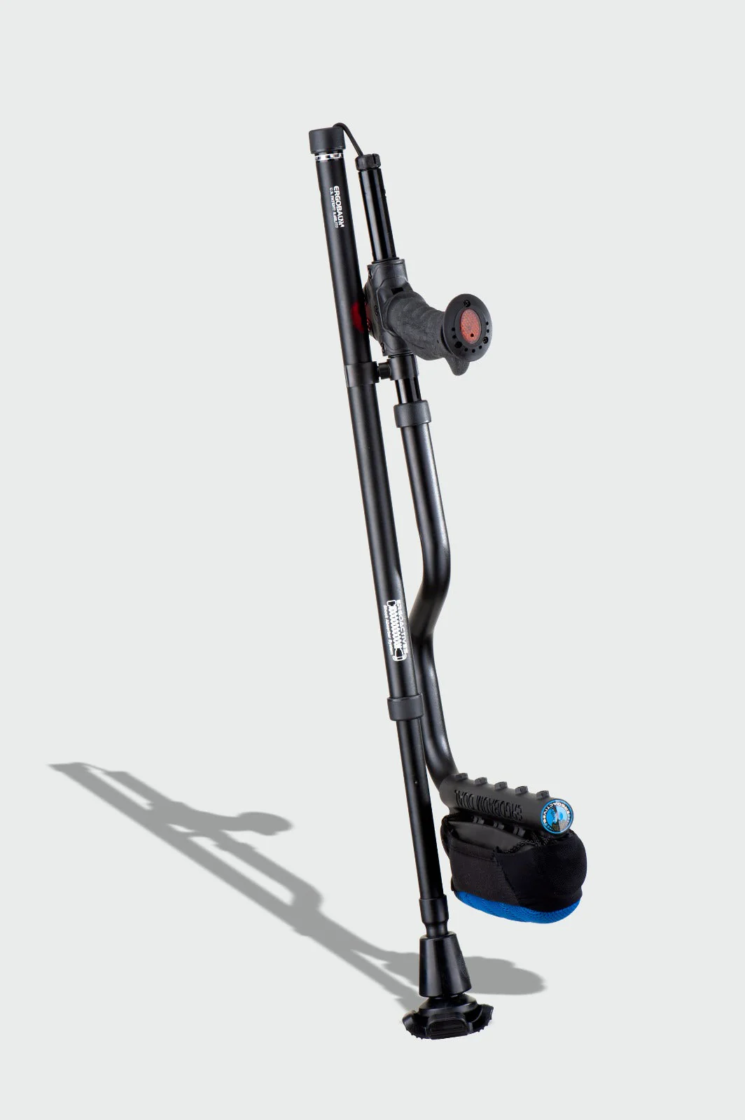 Ergobaum Dual Carbon Fiber Underarm Crutches 5' to 6'6" - Image 3