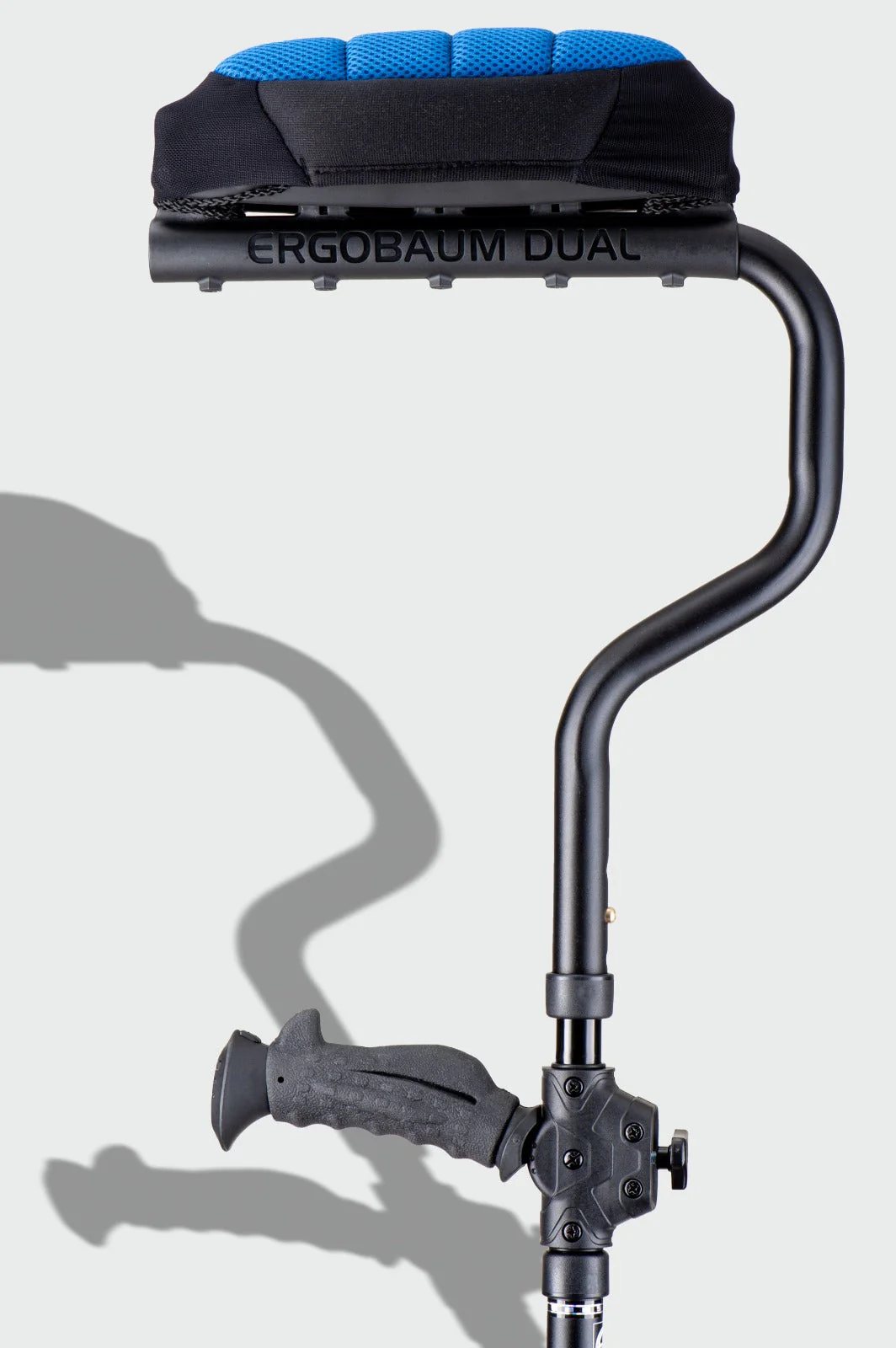 Ergobaum Dual Carbon Fiber Underarm Crutches 5' to 6'6" - Image 4