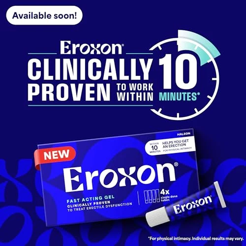 Eroxon Erectile Dysfunction Fast Acting Gel 4ct - Image 4